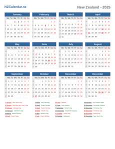 Calendar 2025